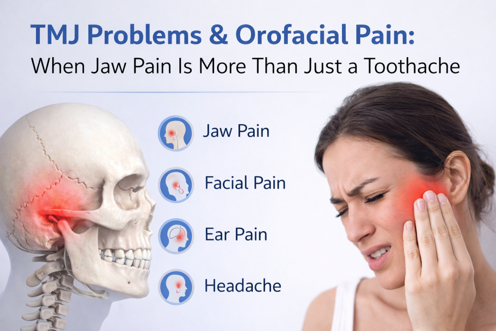 TMJ Problems & Orofacial Pain: When Jaw Pain Is More Than Just a Toothache